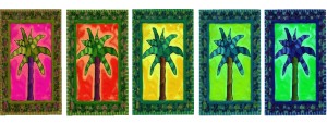 Five Palm Trees 5